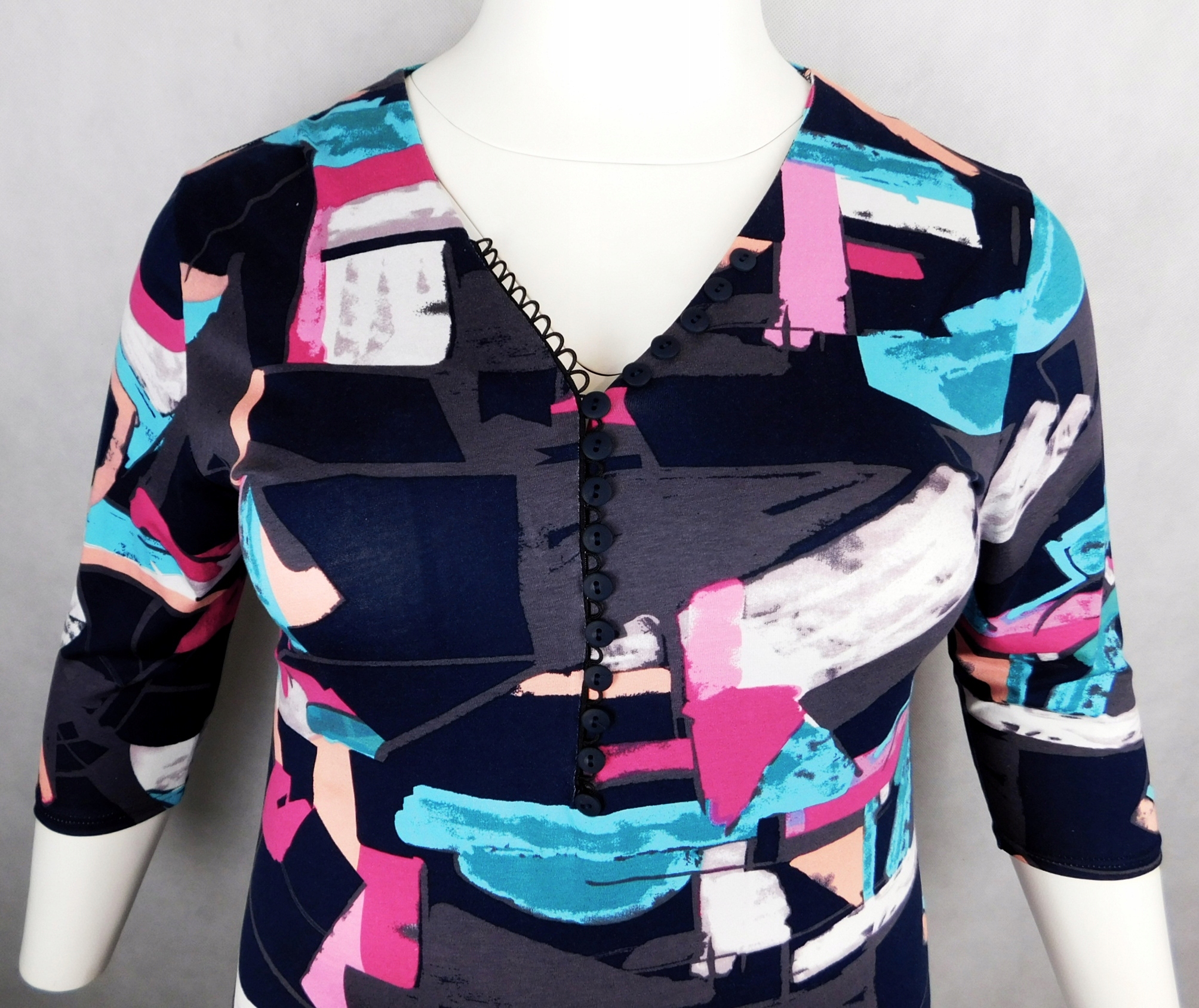 Tunika sukienkowa Plus Size 5XL - 58/60 Kolekcja Duże rozmiary