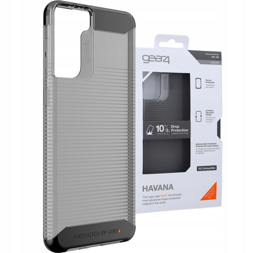 

Etui do Galaxy S21 5G, Gear4 Havana, case, obudowa