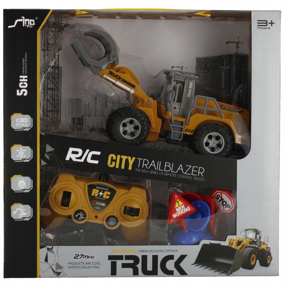 KOPARKA zdalnie STEROWANA zabawka MASZYNA BUDOWLANA dla dzieci MEGACREATIVE