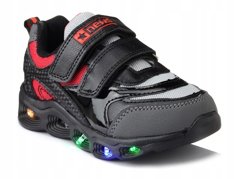 

Adidasy chłopięce sportowe News 22DZ32 świecące 30