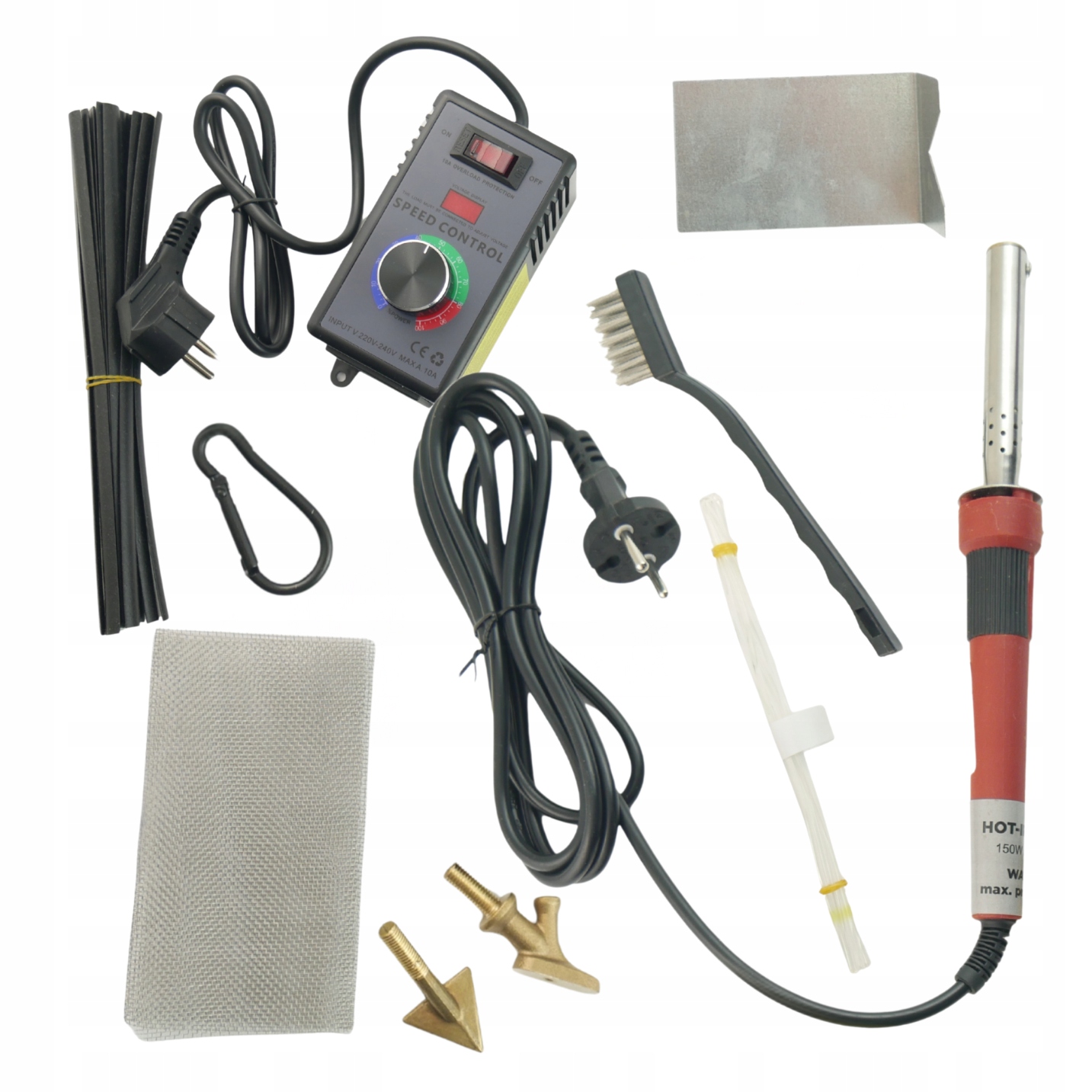 Páječka na plast Hot Iron 150 W pro umělé hmoty regulátor výkonu