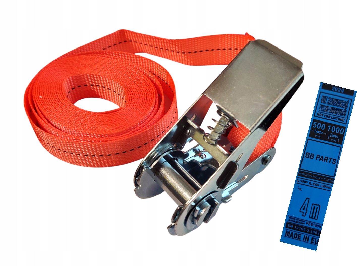 Pas Transportowy 4m 25mm 1t pasy transportowe do Opasania