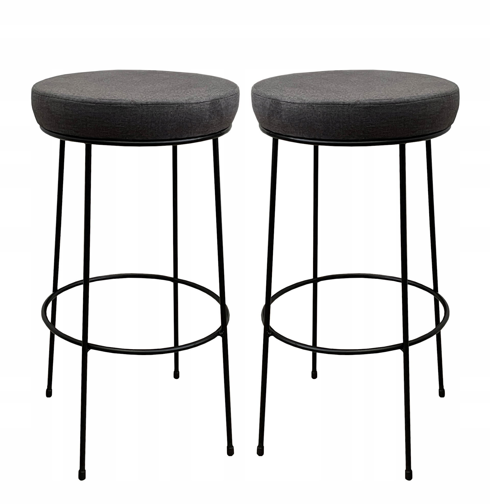 

2x Hoker niski taboret barowy 66 metalowy loft 1P