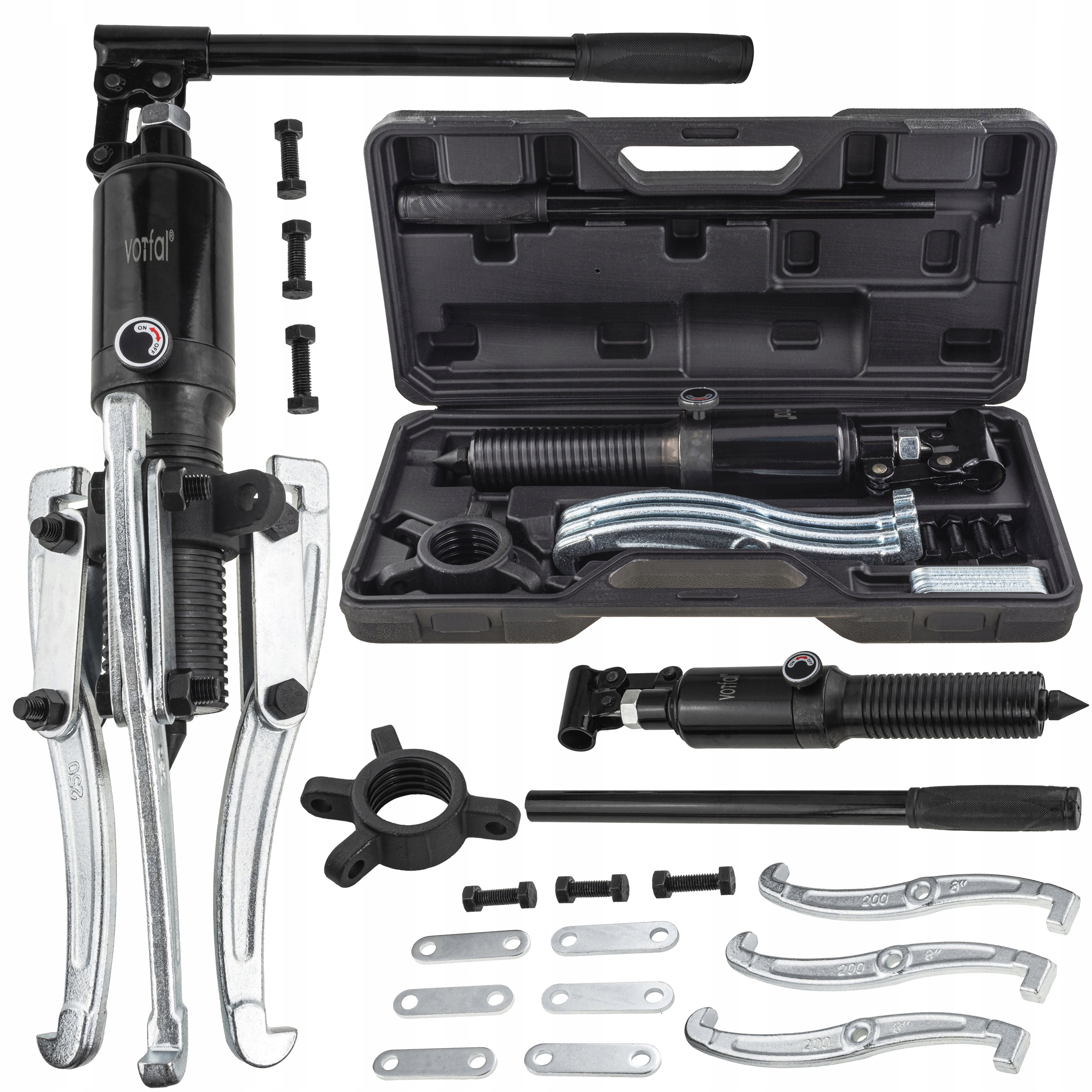 Hydraulický Stahovák Ložisek Nábojů Řemenic Posuvných Pouzder 5 Tun