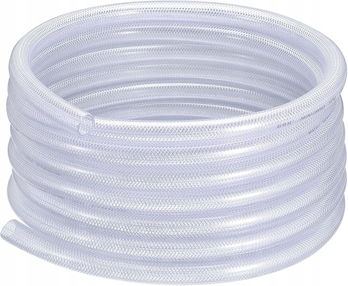 Pvc hadice vyztužená 15x21 mm 7,6 m průhledný pro vodu ze vzduchu