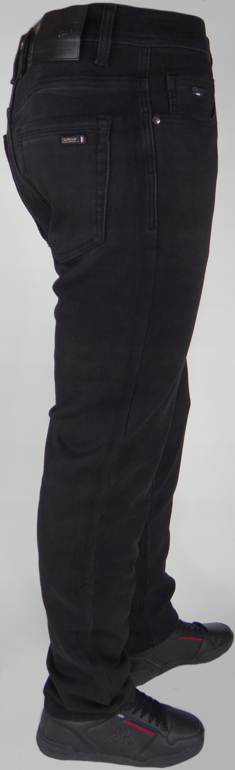 Spodnie OCIEPLANE M-Up r36 Rozciągliwe Jeansy CZARNE Różne Rozmiary Rozmiar 36