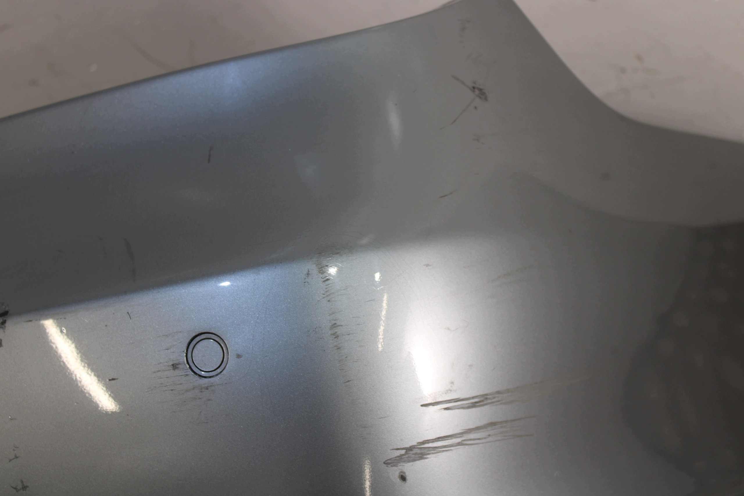 bumper rear part rear complete 4 X PDC BMW 5 E60 sedan