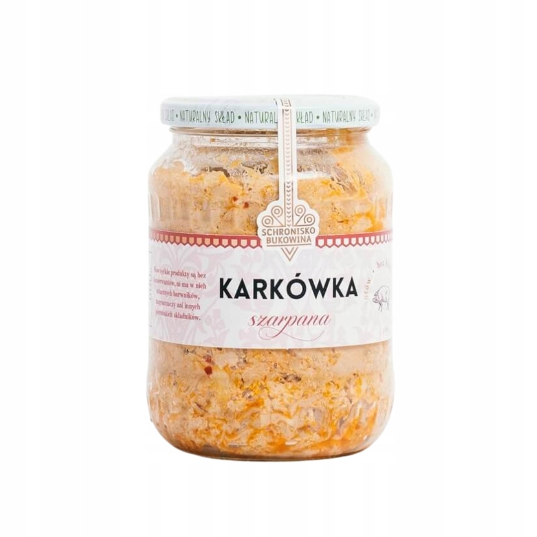 Levně 2x Roztrhaná pasterizovaná krkovice 600 g Schronisko Bukowina