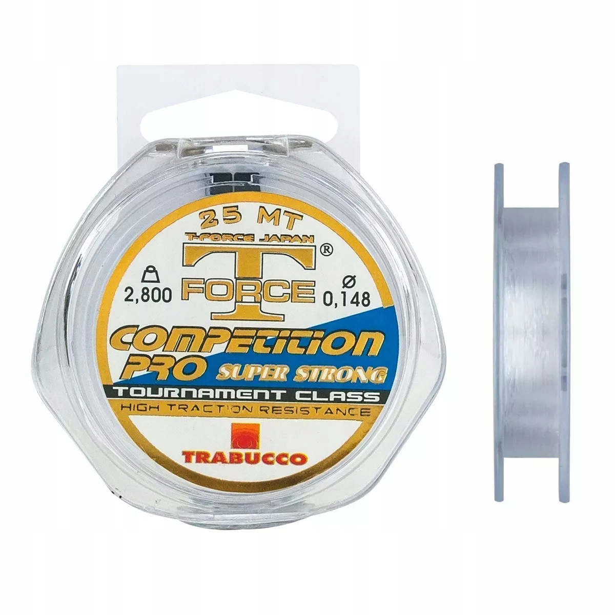 Żyłka Przyponowa T-Force Competition Pro Tournament 25m 0,20mm 5,50kg Trabu