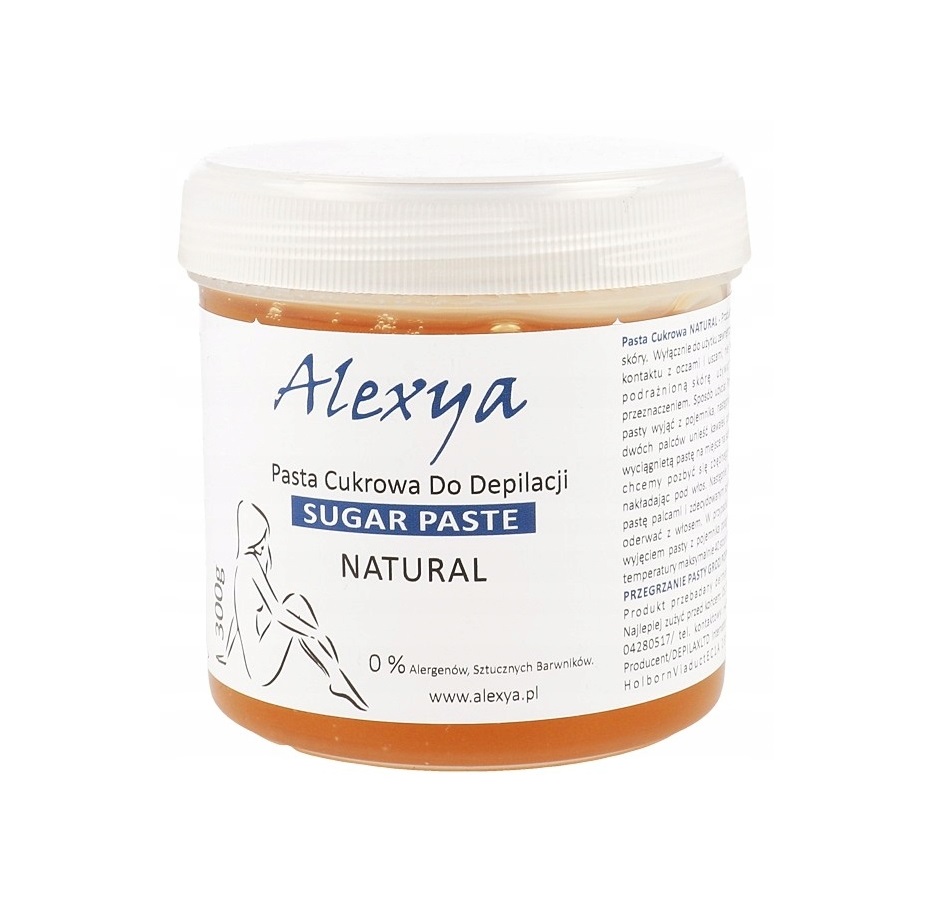 

Alexya Pasta Cukrowa Do Depilacji Natural 300g