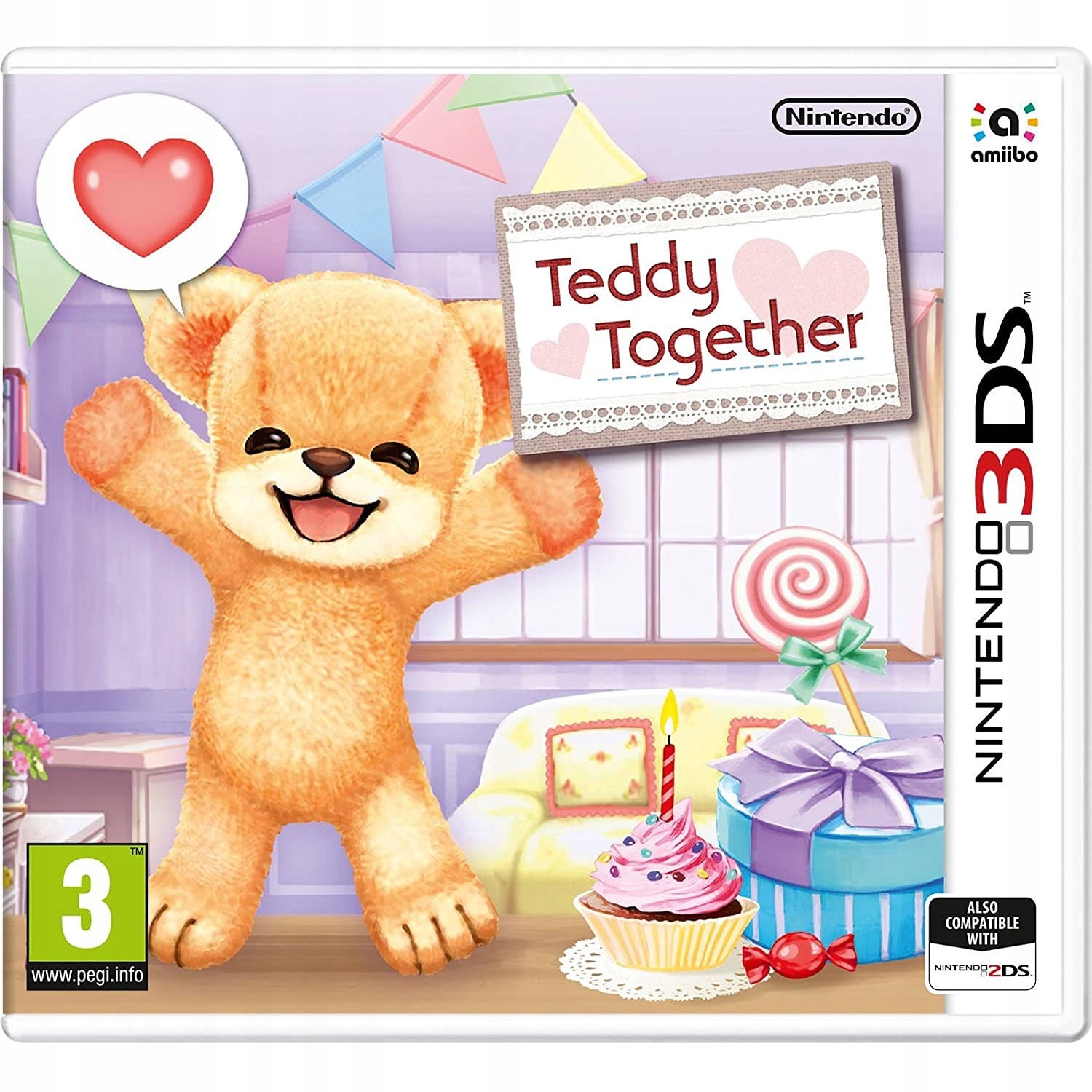 

Nintendo Teddy Together Gra Na Konsolę 3DS J. Ang