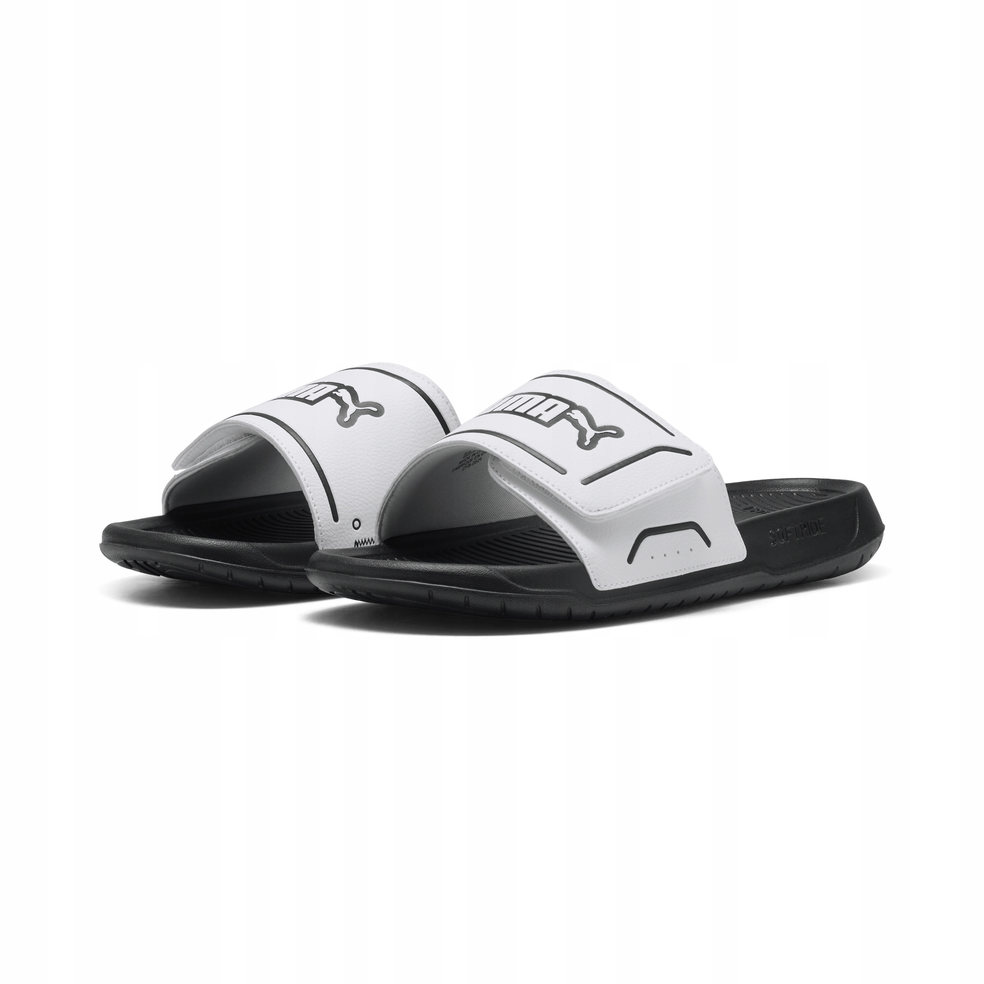 Pánské pantofle bazénové pantofle Puma RoyalCat Comfort 2 40033802 na suchý zip, lehké, 47