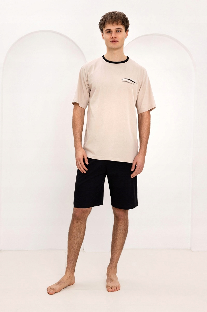 Pánské Pyžamo 506 L/XL Béžová