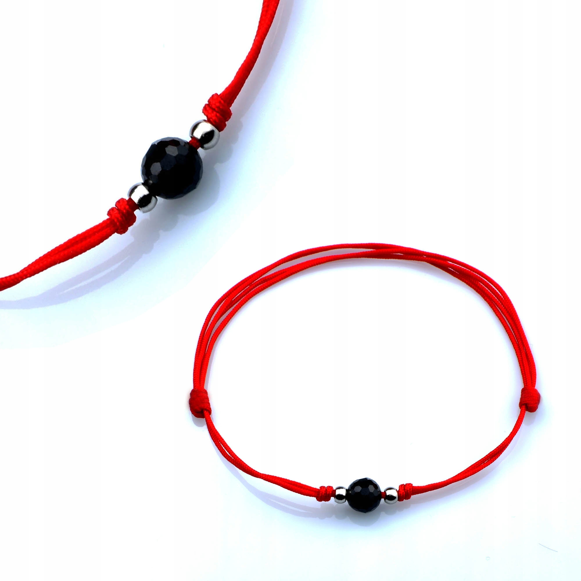 

Bransoletka Turmalin Szczęścia Sznurkowa Amulet