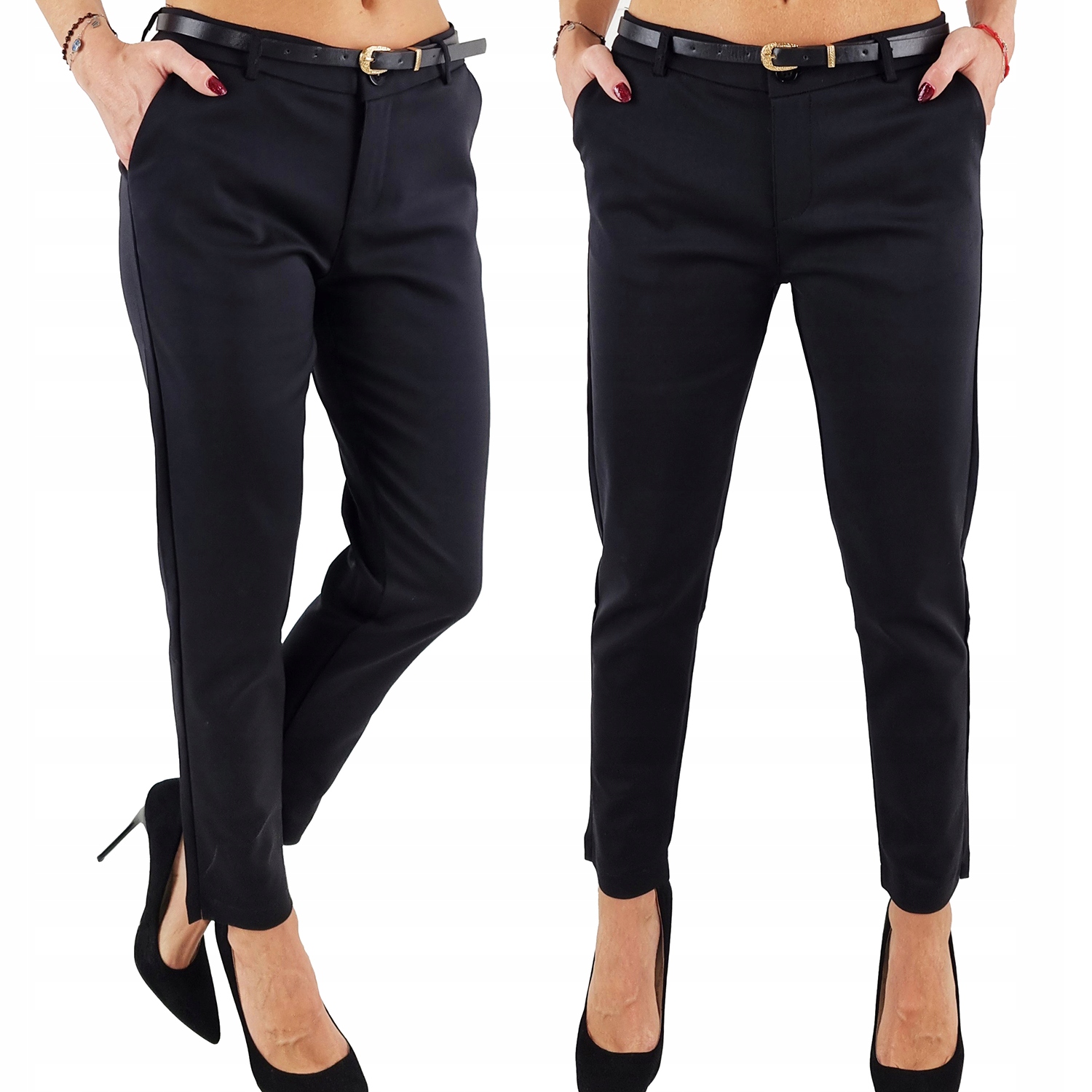 # SPODNIE DAMSKIE CYGARETKI Freesia 7/8 Plus Size