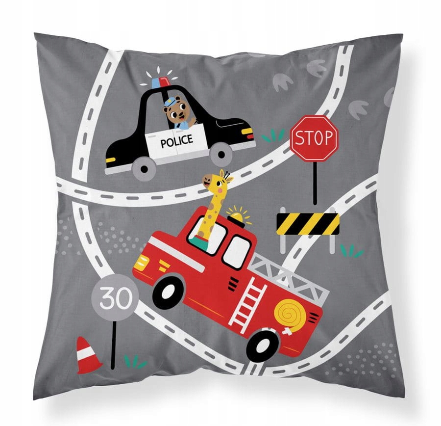

Poszewka bawełniana Policja Straż 40x40cm Detexpol
