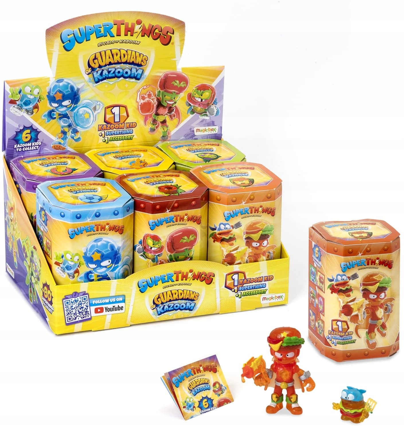 

6 x Zings Things Seria 9 Kazoom Kid Komplet