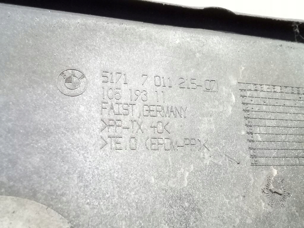 BMW 7 E65 4.4 V8 kanal luftansaugkanal
