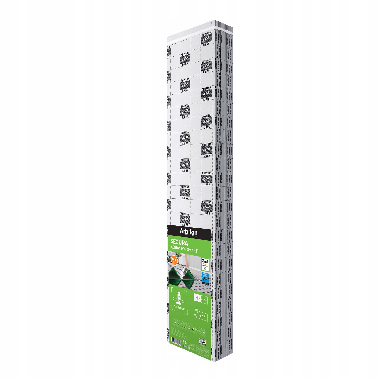 

Podkłady Arbiton Secura Aquastop Smart 2,2mm 6m