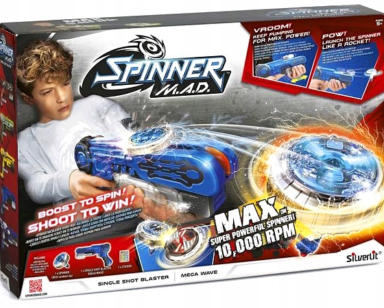 

Dumel Spiner Silverlit Spinner Single Shot Blaster