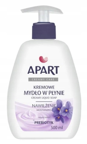 

Apart Kremowe Mydło w Płynie Prebiot Fiołek 500ml
