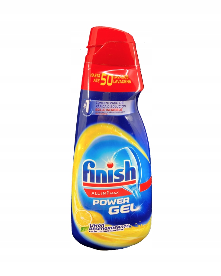 

Finish Power Żel do mycia naczyń w zmywarce Lemon