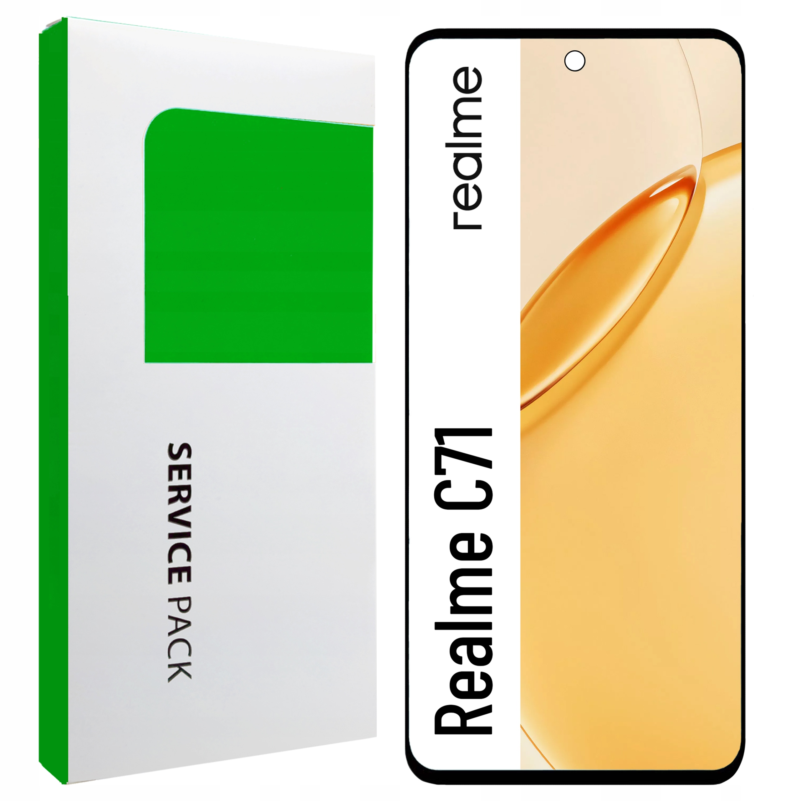 Originál Zila pro Realme C71 LCD Dotyk Digitizer RMX5303