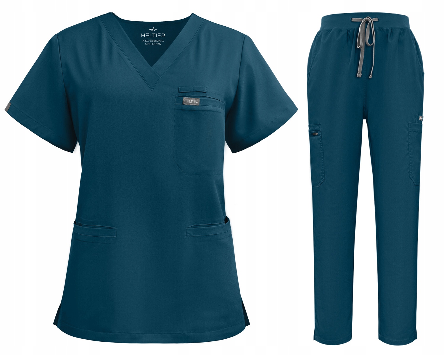 Komplet Medyczny Damski Scrub Model Prescribe Kolor Sea Blue Rozm. M