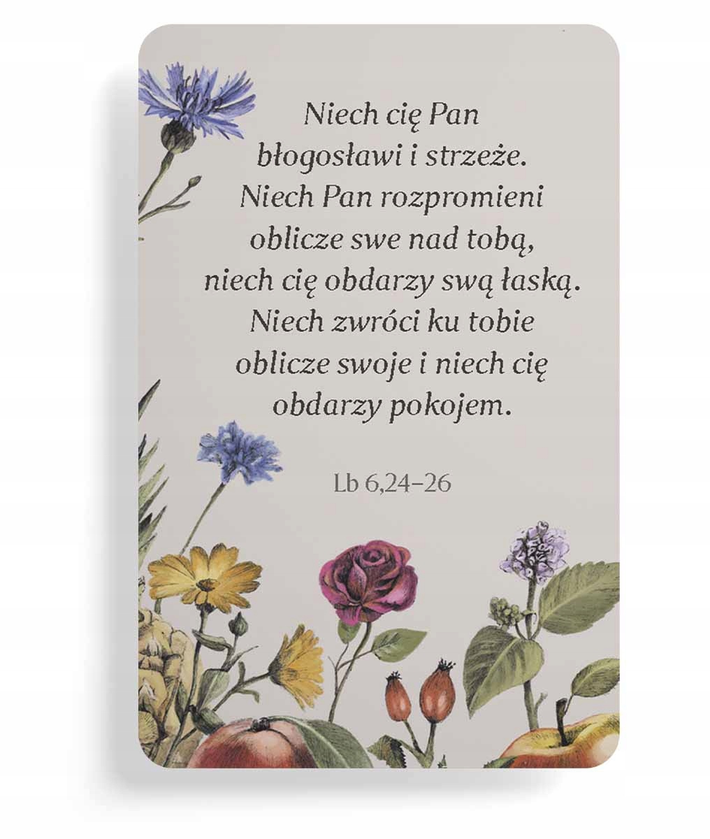 Magnes na lodówkę - Błogosławieństwo - kwiat