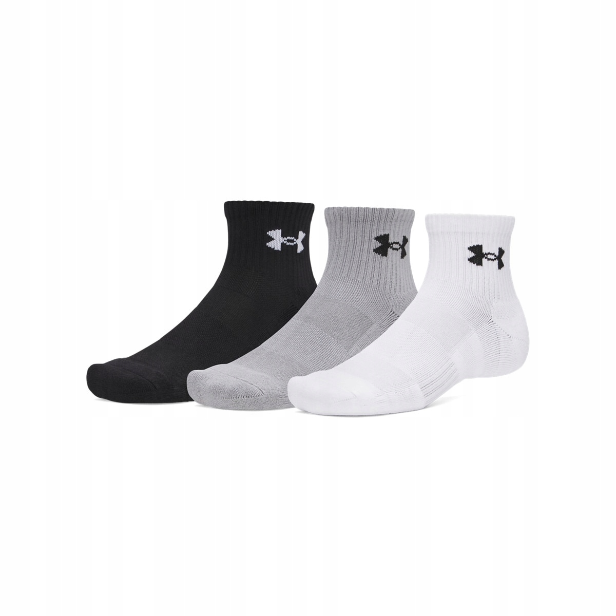 Skarpety treningowe Under Armour Performance bawełna 3p Qtr 42-47,5