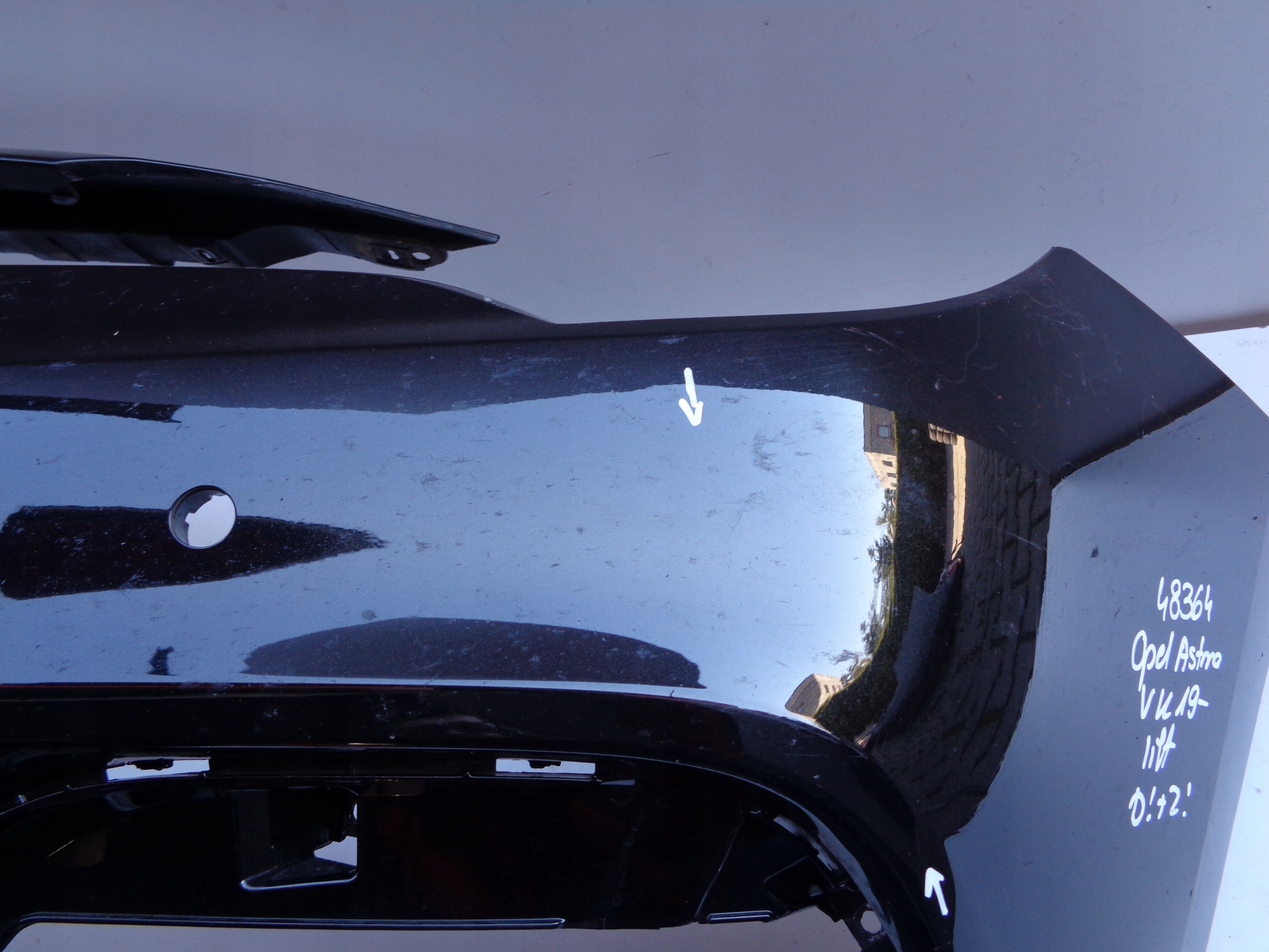 front bumper OPEL ASTRA V K 19- LIFT NR 48364