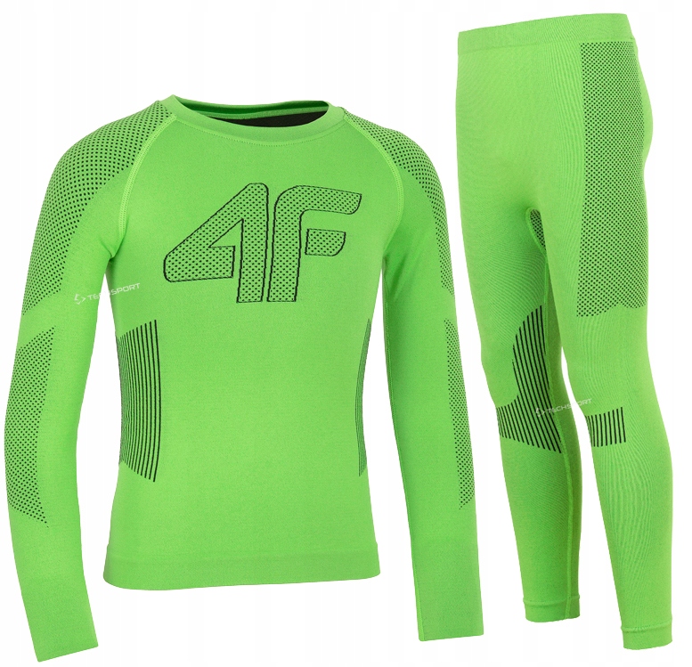 4F Juniorska Bezszwowa Bielizna Termoaktywna rozm 140/146