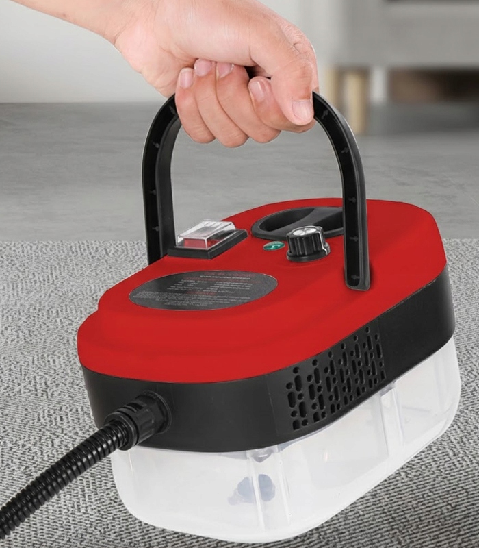 Parný Čistič 1500 W Červená Parná Čistička Čistiace Zariadenie