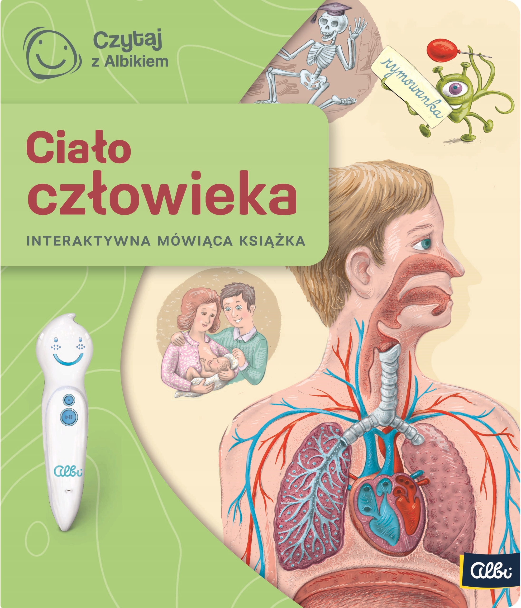 CZYTAJ Z ALBIKIEM CIAŁO CZŁOWIEKA KSIĄŻKA ALBI