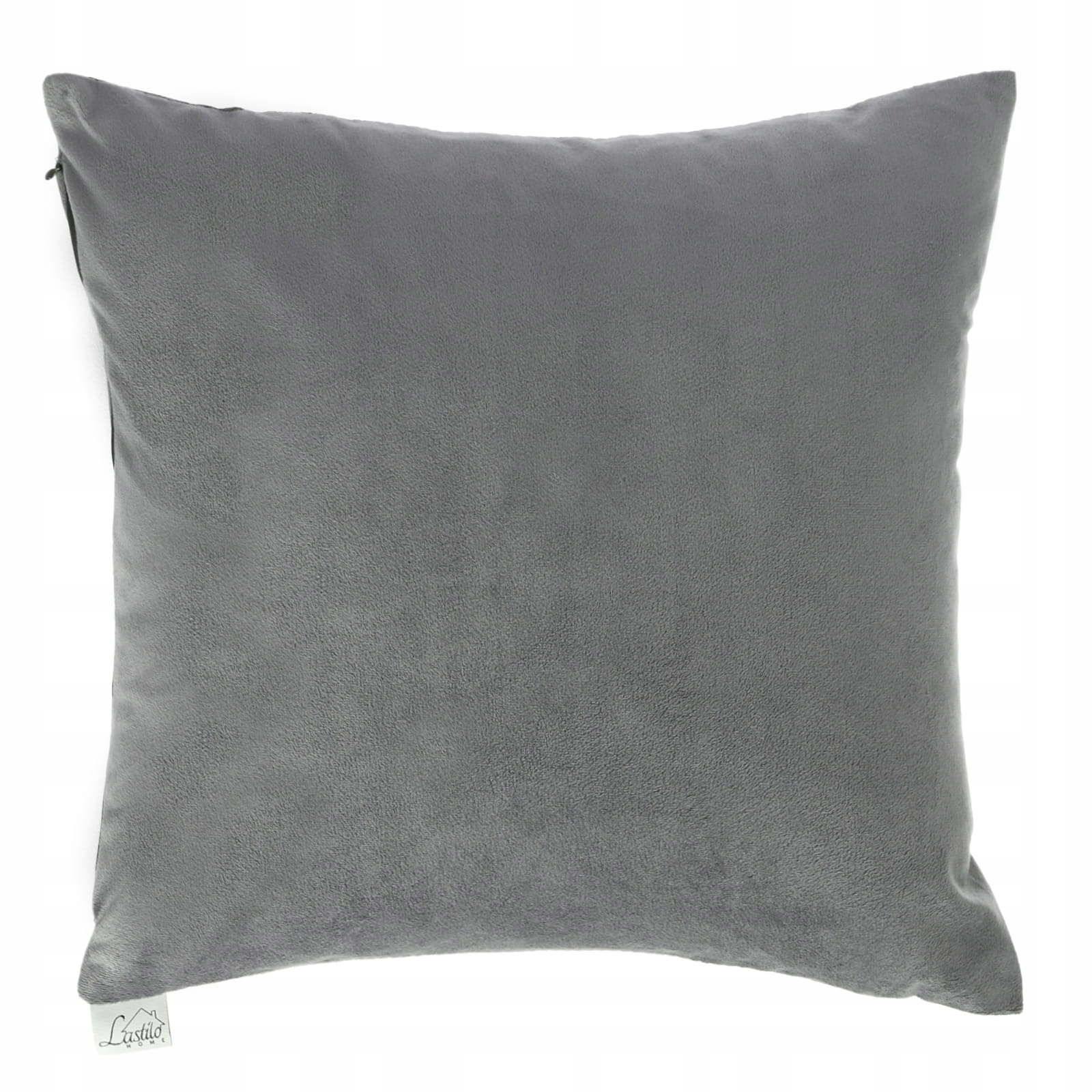 

Poszewka dekoracyjna 40x40 Nilo stalowa velvet