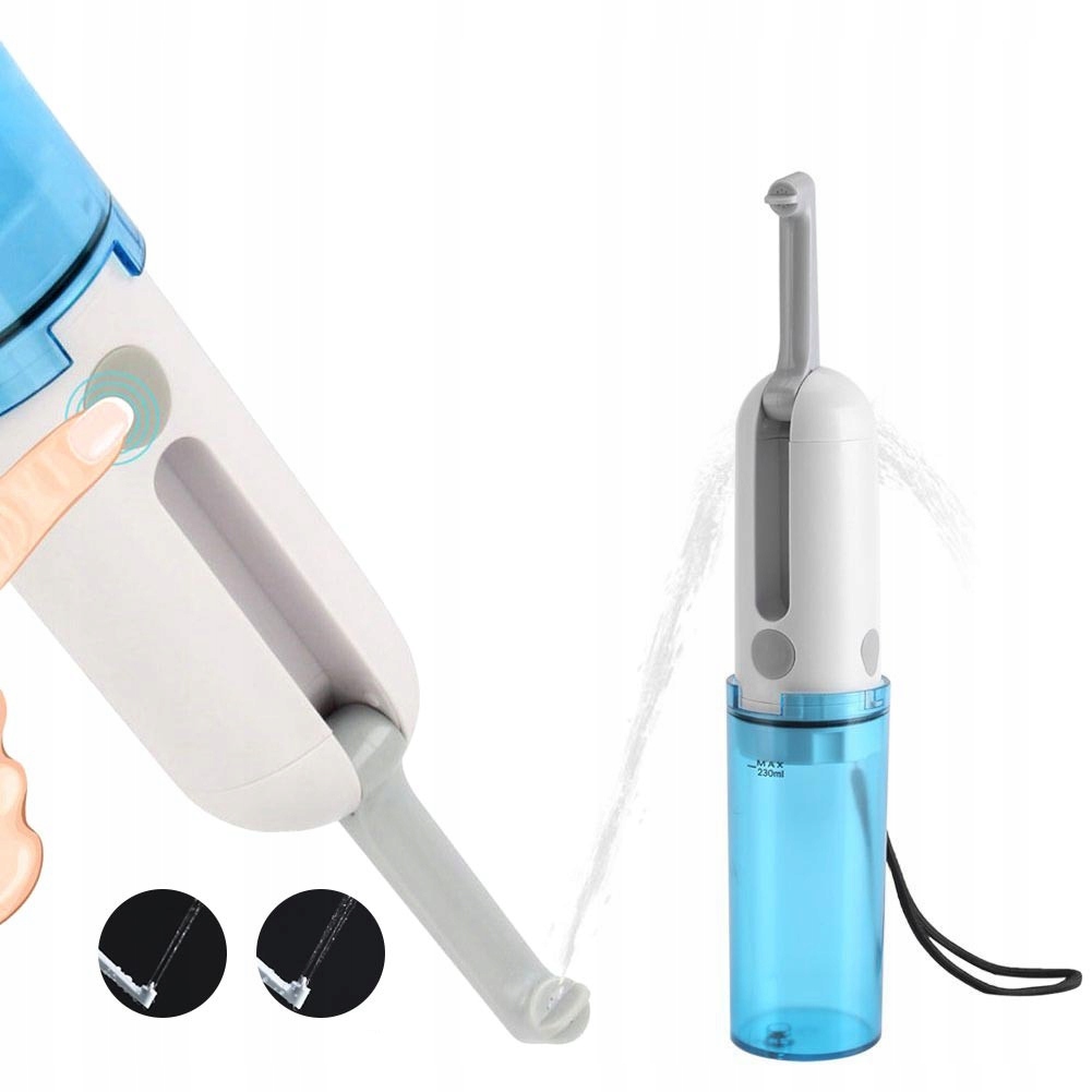 Multifunkční Přenosný Cestovní Elektrický Bidet Usb 230 ML