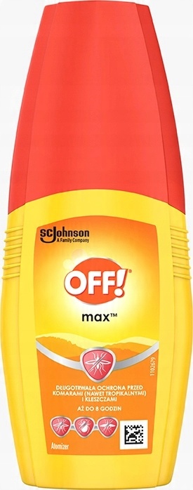 

Off! Max Spray atomizer komary, kleszcze 100 ml