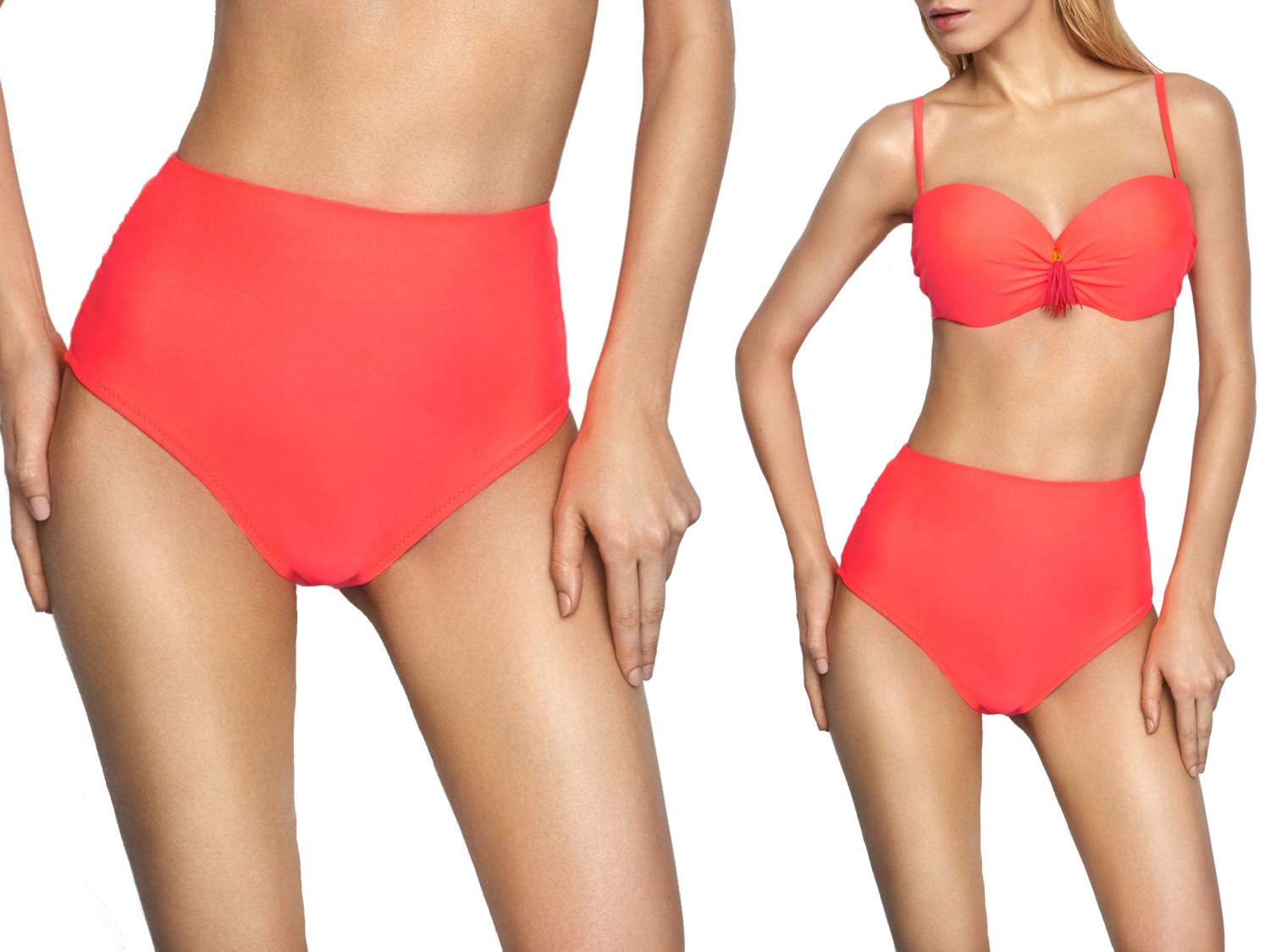 Vysoké plavkové kalhotky Bahamas 2 coral 36