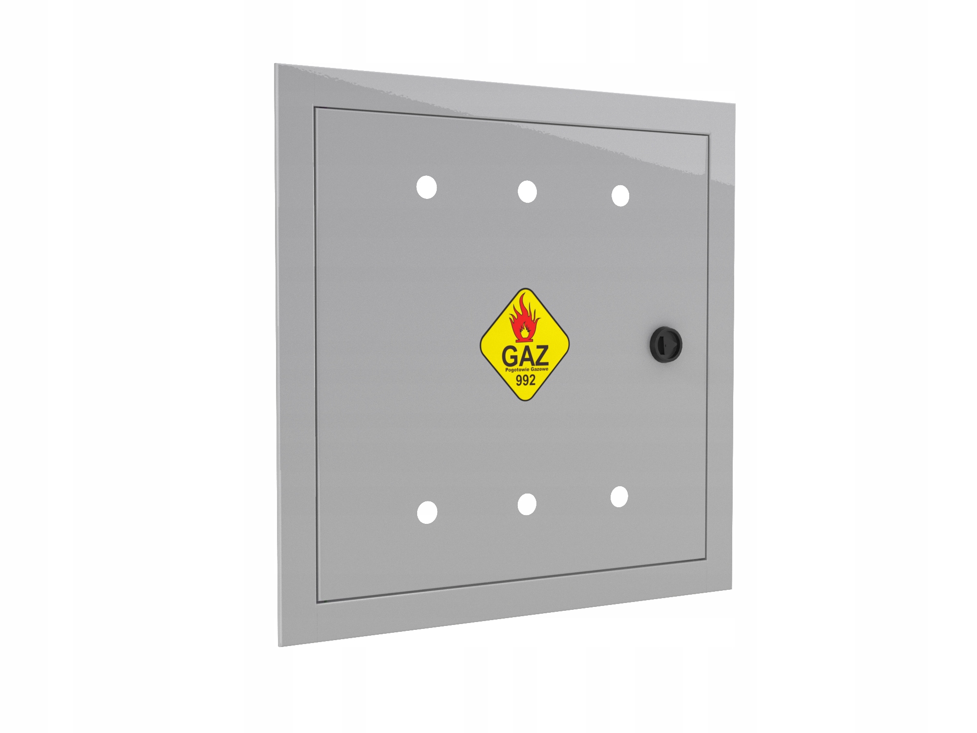 Revizní Dvířka 40x40 Šedá Plynová Skříňka