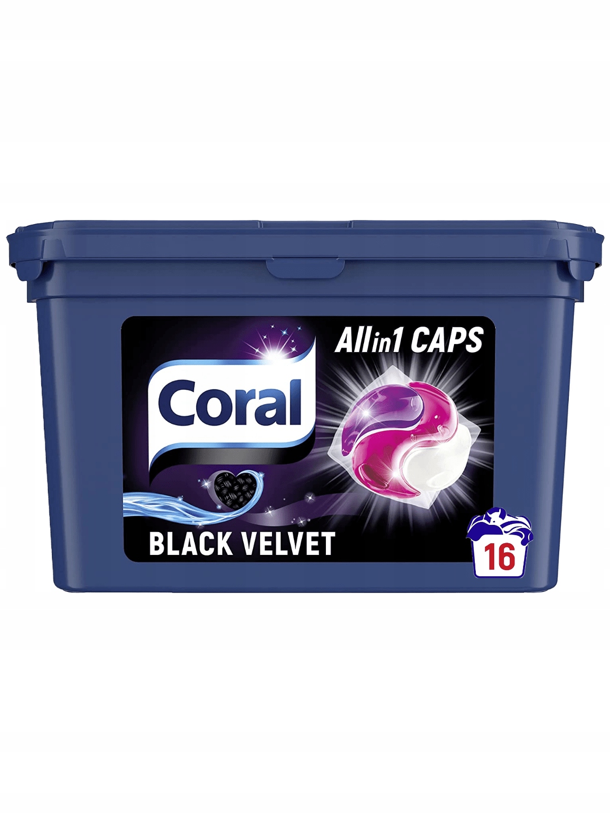 

Coral AllIn1 kapsułki do prania Czarnych 16szt