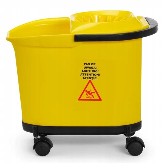 Levně Kbelík na mop 16L Žlutý Hendi Kbelík na vodu pro čištění a mytí