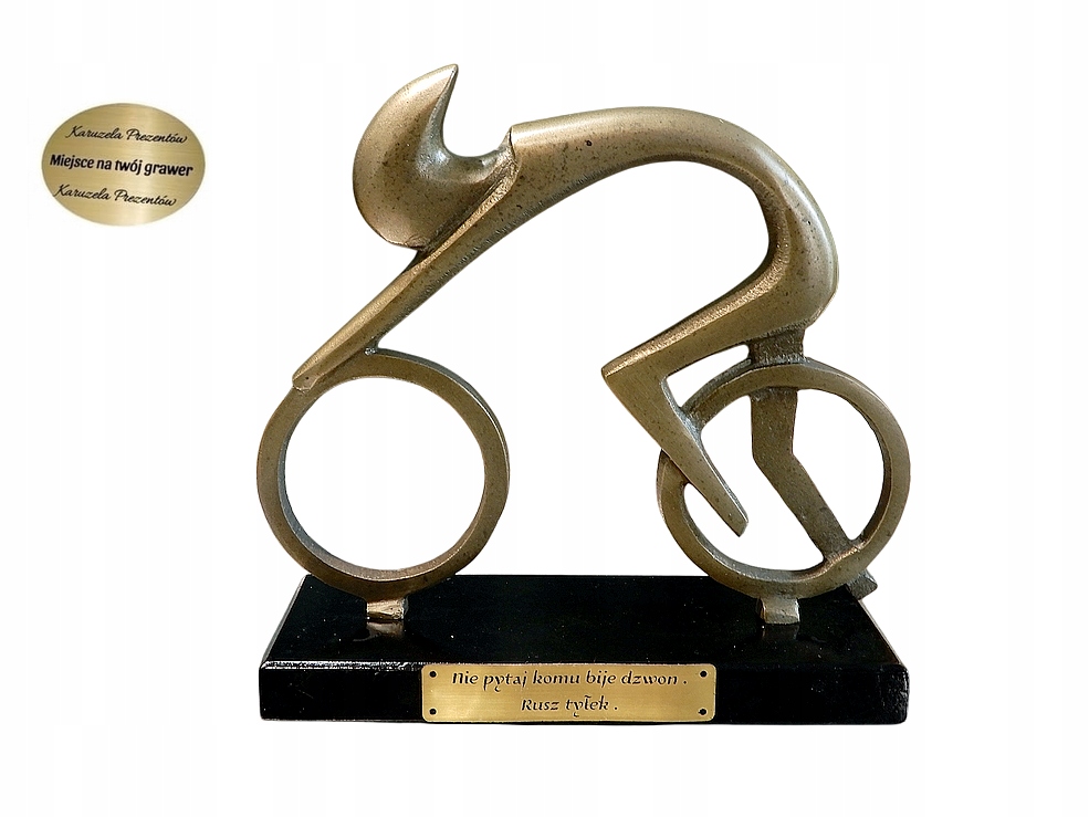 Statuetka Rowerzysty – Idealna Nagroda, Prezent, Motywacja, Pasja, Trofeum