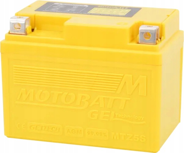Akumulator Motobatt MTZ5S 12V 4,2Ah 65A P+ YTX4L