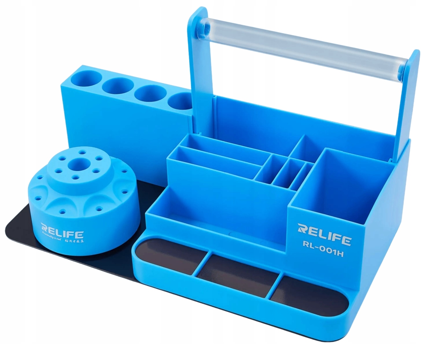 Servisní organizér, úložný prostor na nářadí, multifunkční stojan RL-001H modrý