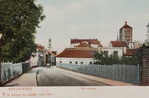 

Braniewo Berlinerstr. Reprodukcja 16963