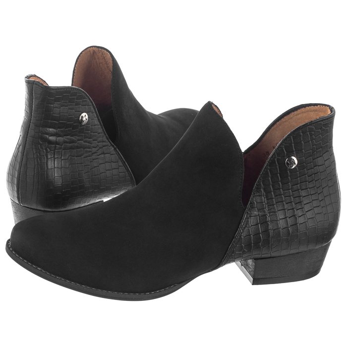 

Buty Damskie Botki Obuwie Maciejka 04091-62 Czarne