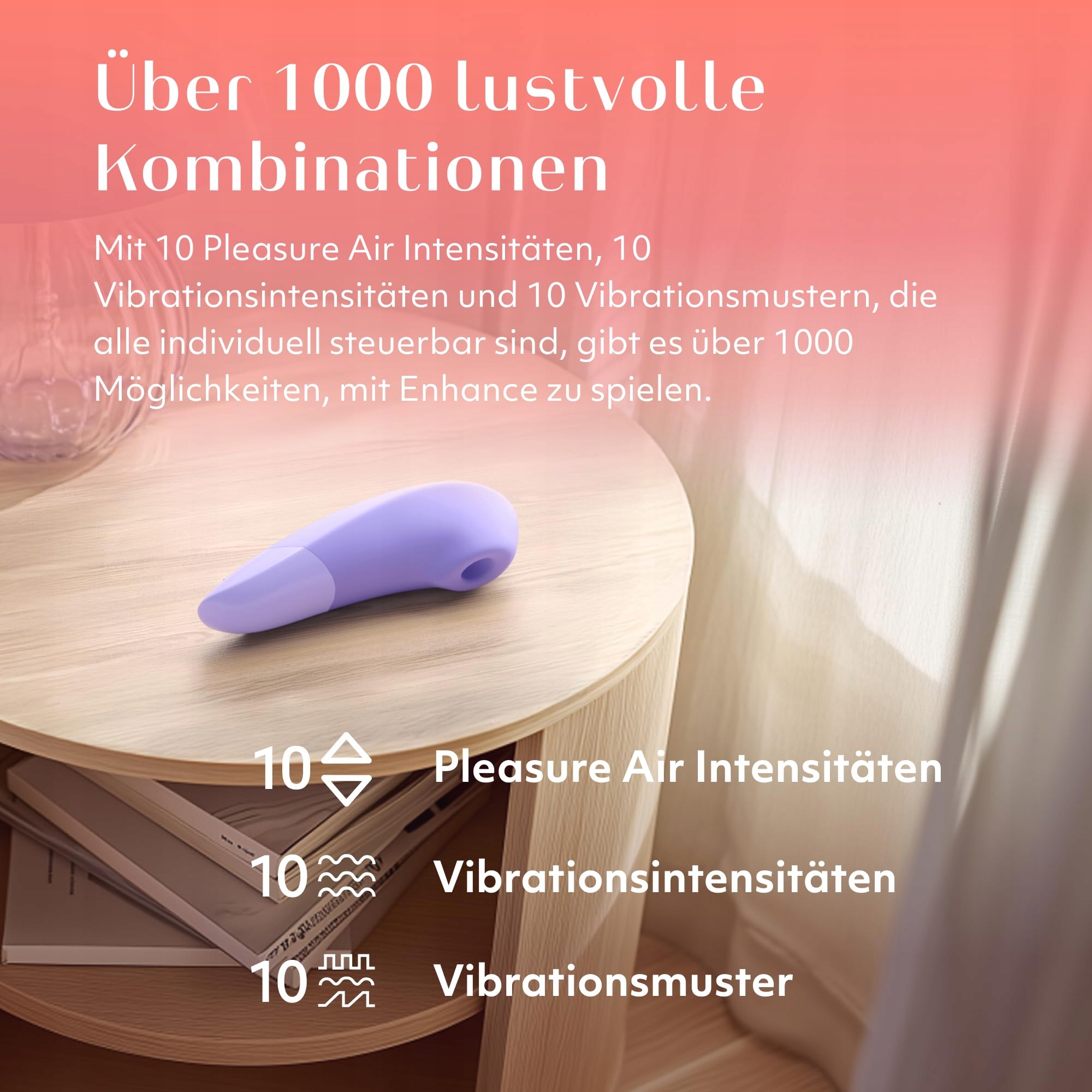 WOMANIZER Wibrator Klitorisowy Dla Kobiet Z Funkcją Ssania Wodoodporny — miniatura 6