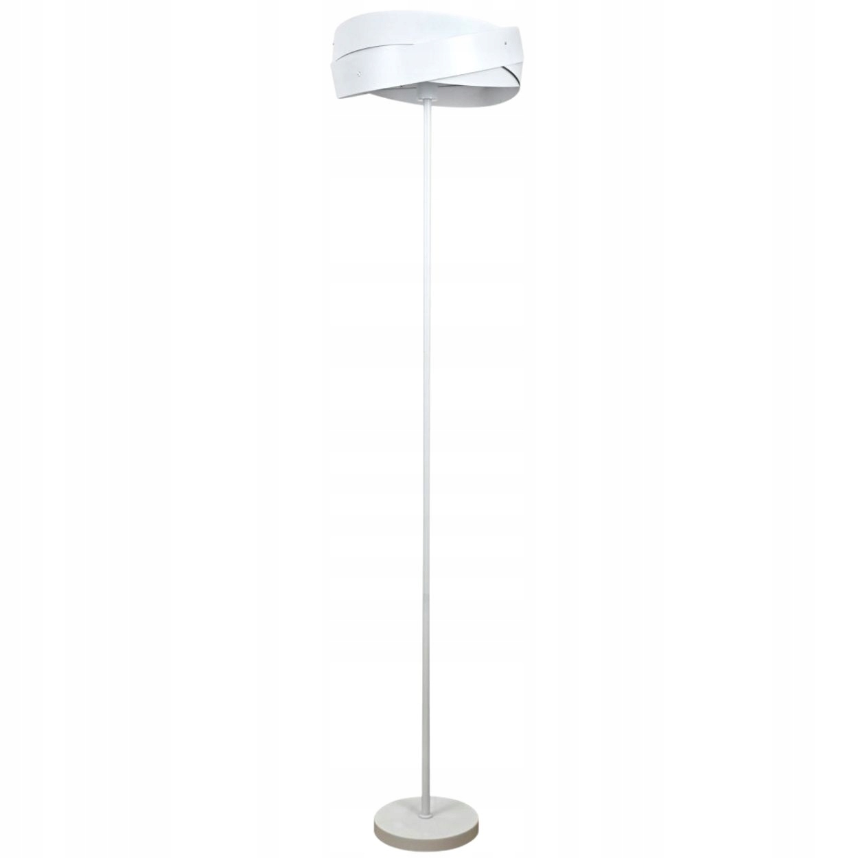 Podlahová Lampa Terra Biela 1XE27 stojaca lampa do obývacej izby spálne loft