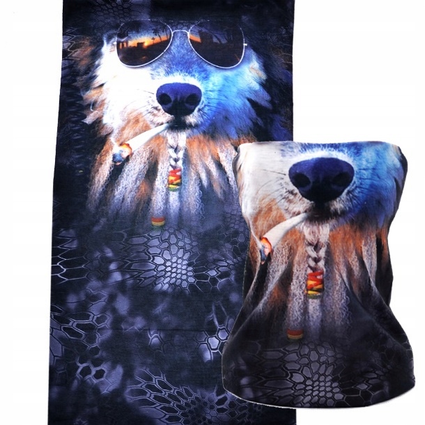 

Chusta Bandana bandama bandamka Komin 3D maska