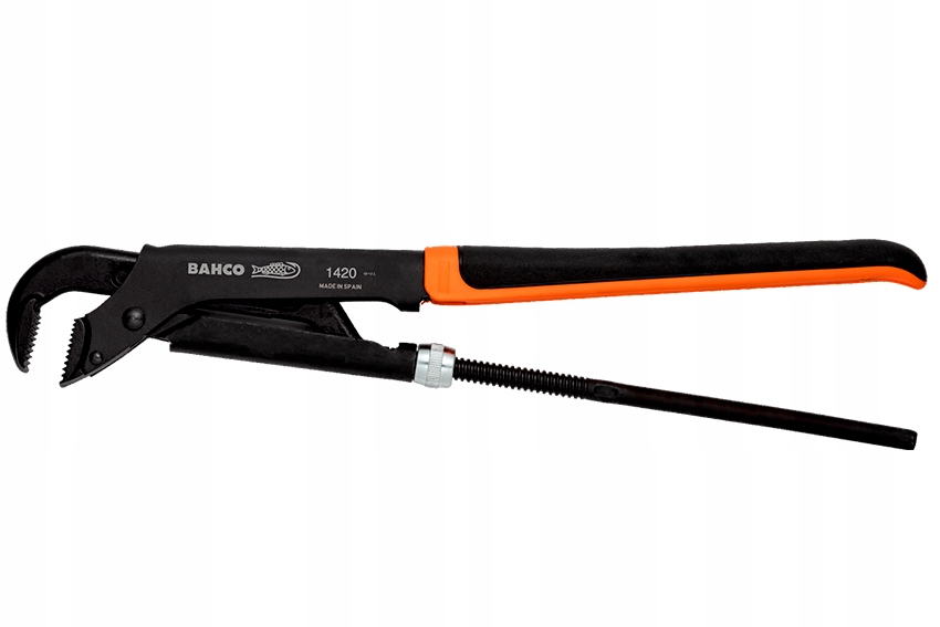 Hasák na trubky Francouzák 90', velikost 430 mm, maximální průměr Trubky 1 1/2' Ergo, Bahco
